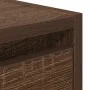 Mesillas de noche de pared 2 uds roble marrón 38x34x40 cm by , Nightstands - Ref: Foro24-861260, Price: 92,41 €, Discount: %