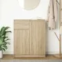 Aparador con cajón roble Sonoma 71x35x84 cm madera ingeniería by , Sideboards - Ref: Foro24-861591, Price: 86,62 €, Discount: %