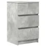 Mesillas de noche con 3 cajones 2 uds gris hormigón 39x35x65 cm von , Nachttische - Ref: Foro24-861344, Preis: 106,30 €, Raba...