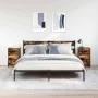 Mesillas de noche con 3 cajones 2 uds roble ahumado 39x35x65 cm by , Nightstands - Ref: Foro24-861346, Price: 103,20 €, Disco...