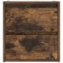 Mesilla de noche de pared roble ahumado 38x34x40 cm de , Mesitas de noche - Ref: Foro24-861255, Precio: 46,78 €, Descuento: %