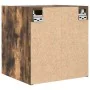Mesilla de noche de pared roble ahumado 38x34x40 cm de , Mesitas de noche - Ref: Foro24-861255, Precio: 46,78 €, Descuento: %