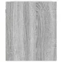 Mesilla de noche de pared gris Sonoma 38x34x40 cm de , Mesitas de noche - Ref: Foro24-861257, Precio: 48,05 €, Descuento: %