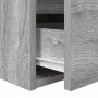 Mesilla de noche de pared gris Sonoma 38x34x40 cm de , Mesitas de noche - Ref: Foro24-861257, Precio: 48,05 €, Descuento: %