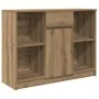 Aparador con cajón roble artisian 101x35x76cm madera ingeniería by , Sideboards - Ref: Foro24-861570, Price: 88,86 €, Discoun...