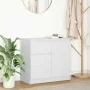 Aparador con cajón blanco 71x35x65 cm madera de ingeniería by , Sideboards - Ref: Foro24-861598, Price: 78,86 €, Discount: %