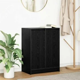 Aparador de madera de roble negro 57x34x76 cm de , Aparadores - Ref: Foro24-861617, Precio: 73,86 €, Descuento: %