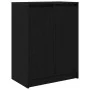 Aparador de madera de roble negro 57x34x76 cm von , Sideboards - Ref: Foro24-861617, Preis: 73,86 €, Rabatt: %