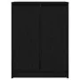 Aparador de madera de roble negro 57x34x76 cm von , Sideboards - Ref: Foro24-861617, Preis: 73,86 €, Rabatt: %