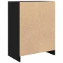 Aparador de madera de roble negro 57x34x76 cm von , Sideboards - Ref: Foro24-861617, Preis: 73,86 €, Rabatt: %