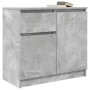 Aparador con cajón gris hormigón 71x35x65 cm madera ingeniería by , Sideboards - Ref: Foro24-861601, Price: 75,01 €, Discount: %