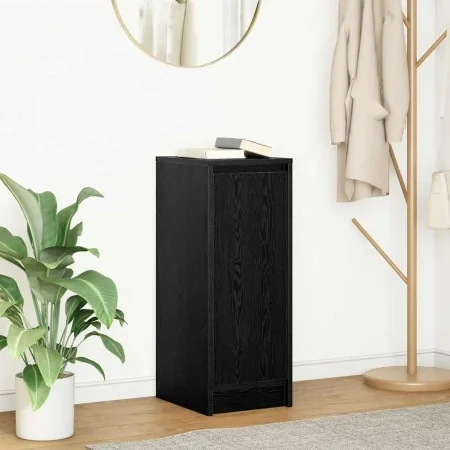 Aparador de madera de roble negro 29,5x34x76 cm von , Sideboards - Ref: Foro24-861608, Preis: 47,88 €, Rabatt: %