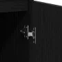 Aparador de madera de roble negro 29,5x34x76 cm von , Sideboards - Ref: Foro24-861608, Preis: 47,88 €, Rabatt: %