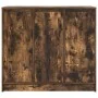 Aparador roble ahumado 85x34x76 cm madera de ingeniería by , Sideboards - Ref: Foro24-861629, Price: 89,06 €, Discount: %