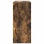 Aparador roble ahumado 85x34x76 cm madera de ingeniería by , Sideboards - Ref: Foro24-861629, Price: 89,06 €, Discount: %