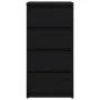 Aparador de madera de roble negro 37,5x35x76 cm by , Sideboards - Ref: Foro24-861752, Price: 78,40 €, Discount: %