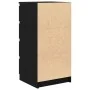 Aparador de madera de roble negro 37,5x35x76 cm by , Sideboards - Ref: Foro24-861752, Price: 78,40 €, Discount: %