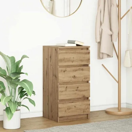 Aparador Artisan Roble 37,5x35x76 cm Madera de ingeniería by , Sideboards - Ref: Foro24-861759, Price: 81,89 €, Discount: %