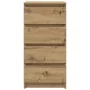 Aparador Artisan Roble 37,5x35x76 cm Madera de ingeniería by , Sideboards - Ref: Foro24-861759, Price: 81,89 €, Discount: %