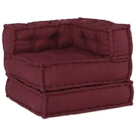 Puf modular tela granate 70x70x54 cm von , Kissen für Stühle und Sofas - Ref: Foro24-4019029, Preis: 168,17 €, Rabatt: %