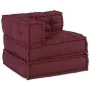 Puf modular tela granate 70x70x54 cm by , Cushions for chairs and sofas - Ref: Foro24-4019029, Price: 168,43 €, Discount: %