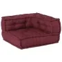 Puf modular tela granate 70x70x54 cm by , Cushions for chairs and sofas - Ref: Foro24-4019029, Price: 168,43 €, Discount: %