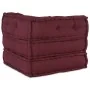 Puf modular tela granate 70x70x54 cm by , Cushions for chairs and sofas - Ref: Foro24-4019029, Price: 168,43 €, Discount: %