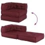 Puf modular tela granate 70x70x54 cm by , Cushions for chairs and sofas - Ref: Foro24-4019029, Price: 168,43 €, Discount: %