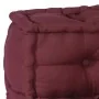 Puf modular tela granate 70x70x54 cm by , Cushions for chairs and sofas - Ref: Foro24-4019029, Price: 168,43 €, Discount: %