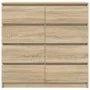 Aparador de madera de ingeniería roble Sonoma 100x35x99 cm by , Sideboards - Ref: Foro24-3328491, Price: 151,65 €, Discount: %