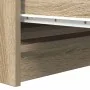 Aparador de madera de ingeniería roble Sonoma 100x35x99 cm by , Sideboards - Ref: Foro24-3328491, Price: 151,65 €, Discount: %