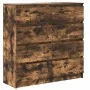 Aparador roble ahumado 100x35x99 cm madera de ingeniería de , Aparadores - Ref: Foro24-3328493, Precio: 156,62 €, Descuento: %