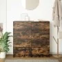 Aparador roble ahumado 100x35x99 cm madera de ingeniería de , Aparadores - Ref: Foro24-3328493, Precio: 156,62 €, Descuento: %