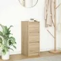 Aparador de roble Sonoma 29,5x34x76 cm Madera de ingeniería de , Aparadores - Ref: Foro24-861636, Precio: 61,67 €, Descuento: %