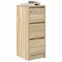 Aparador de roble Sonoma 29,5x34x76 cm Madera de ingeniería de , Aparadores - Ref: Foro24-861636, Precio: 61,67 €, Descuento: %
