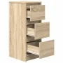 Aparador de roble Sonoma 29,5x34x76 cm Madera de ingeniería de , Aparadores - Ref: Foro24-861636, Precio: 61,67 €, Descuento: %