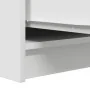 Aparador blanco 29,5x34x76 cm madera de ingeniería by , Sideboards - Ref: Foro24-861634, Price: 66,88 €, Discount: %