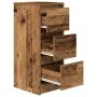 Aparador de madera de ingeniería envejecida 29,5x34x76 cm by , Sideboards - Ref: Foro24-861641, Price: 61,08 €, Discount: %