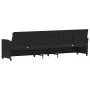 Sofá de jardín de 5 plazas con cojines ratán sintético negro by , Garden sets - Ref: Foro24-4104112, Price: 326,36 €, Discoun...