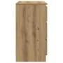 Aparador con cajón roble artesanal 71x35x65cm madera ingeniería by , Sideboards - Ref: Foro24-861579, Price: 81,53 €, Discoun...