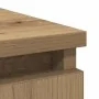 Aparador con cajón roble artesanal 71x35x65cm madera ingeniería by , Sideboards - Ref: Foro24-861579, Price: 81,53 €, Discoun...