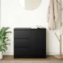 Aparador con cajón roble negro 71x35x65 cm madera de ingeniería von , Sideboards - Ref: Foro24-861572, Preis: 85,63 €, Rabatt: %