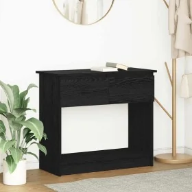 Mesa consola con cajones negra 85,5x38,5x74,5 cm by , Side tables - Ref: Foro24-861392, Price: 81,12 €, Discount: %