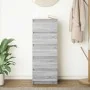 Aparador con cajones Sonoma gris 37,5x35x99cm Madera ingeniería by , Sideboards - Ref: Foro24-861765, Price: 91,13 €, Discoun...