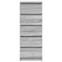Aparador con cajones Sonoma gris 37,5x35x99cm Madera ingeniería by , Sideboards - Ref: Foro24-861765, Price: 91,13 €, Discoun...