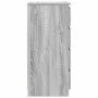 Aparador con cajones Sonoma gris 37,5x35x99cm Madera ingeniería by , Sideboards - Ref: Foro24-861765, Price: 91,13 €, Discoun...