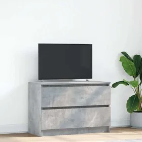 Mueble de TV de madera de ingeniería gris hormigón 80x35x54 cm von , TV-Möbel - Ref: Foro24-861790, Preis: 74,75 €, Rabatt: %