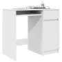 Escritorio blanco 86x49x76 cm madera de ingeniería de , Escritorios - Ref: Foro24-861823, Precio: 99,74 €, Descuento: %