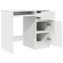 Escritorio blanco 86x49x76 cm madera de ingeniería de , Escritorios - Ref: Foro24-861823, Precio: 99,74 €, Descuento: %
