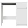Escritorio blanco 86x49x76 cm madera de ingeniería de , Escritorios - Ref: Foro24-861823, Precio: 99,74 €, Descuento: %